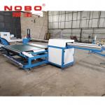 Single Spindle Semi Automatic Mattress Rolling Machine 2.25kw Mattress Cover Machine for sale
