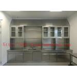 3000*750*900 MM Original Color Lab Tables Work Benches Stainless Steel Lab Furniture for Hospital and College for sale