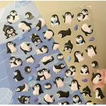 Cartoon 3d Stickers Customized Environmentally Friendly Materials Repeatedly Pasted