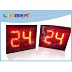 12 Inch 300mm 24 Second Shot Clock , Sports Countdown Timer Digital 88 X 2 for sale
