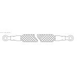 ATM Spare Parts  445-0773528 EARTH BRAID for sale