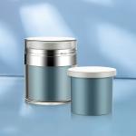 Double Wall Acrylic Refillable Airless Bottle Cream Jars For Cream for sale