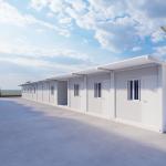 Windresistant Prebuild Detachable Container House Hospital Construction for sale