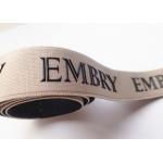 OEKO Jacquard Shoe / Jackets Colored Elastic Band 1cm 2cm 3cm Customized for sale