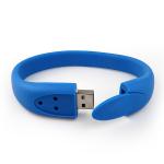 64G 128G Silicone Custom Usb Bracelet 2.0 3.0 80MB/S full Memory for sale