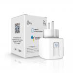 Eu Smart Plug Socket Wifi Outlet Tuya Alexa Voice Control Electrical Power Socket for sale