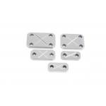 Automotive Plastic Injection Molding Parts X Shaped Wear Plates for sale
