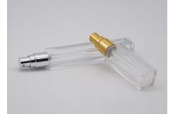 China Square 10ml Glass Perfume Atomizer Bottle Portable Mist Spray supplier