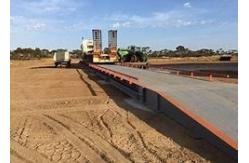 China 150T Logging  Modular Weighbridge Truck Scale With 10 Cells supplier