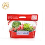 Vent 10kg EXPE Stand Up Bag With Zipper Fruit Resealable Stand Up Pouches for sale
