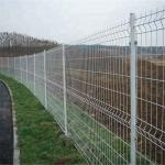 200*50mm Wire Mesh Fence PVC Coated 3D Curved For Farm 0.635m-2.435m Length for sale