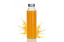 China 200ml 250ml 16 Oz Glass Juice Bottles Beverage Container In Bulk supplier