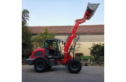 China Changchai Engine Mini Telescopic Wheel Loader With Extend Bucket Boom supplier