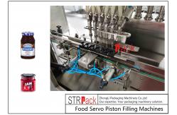 China 220V / 50Hz PLC Automatic Paste Filling Machine Air Consumption 0.3m3/Min supplier
