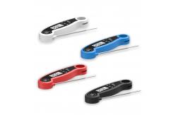 China Meat Recalibratable Digital Thermometer Long Probe Foldable SS304 supplier