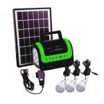 FCC EMC 5W 6V Portable Solar Energy Lamp 12PCS SMD LED Car Boat Solar Light Kit for sale