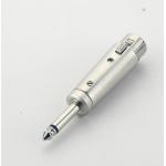 3 Pin Female XLR To Male 3 Pin Connector Adapter , XLR Connector DB2007 for sale