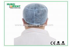 China ISO13485 Polypropylene SMS Disposable Doctor Cap With Elasticated Back supplier