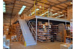 China Industrial Mezzanine Steel Structure Loading Capacity 300-1000 Kg/Sqm Galvanized Optional supplier
