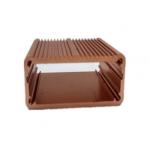 OEM 6063 / 6061 / 6005 Aluminum Extrusions For Electronics / Aluminum Box