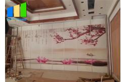 China Banquet Hall Screen Fireproof Sliding Movable Acoustic Partition Walls supplier