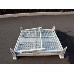 Customized Stacking Steel Cage Made Of Q235 Material For Efficient Inventory Management for sale
