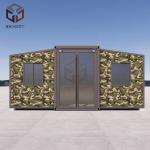 Camouflage Assembled Portable Instant Expandable Tiny Homes 10ft
