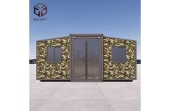 China Camouflage Assembled Portable Instant Expandable Tiny Homes 10ft supplier