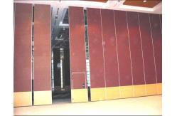 China Dinning Hall Movable Panel Sound Proof Partition Wall Max 4 Meter Height supplier
