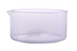 China IEC 60335-2-25 Cylindrical Borosilicate Glass Vessels φ190mm φ85mm supplier