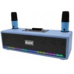 Dual LTK53101 Amplifiers 2.5-inch Full-range Speakers 40mm Tweeter 2400mAh Battery LED Light Strip With Metal Grille BT 5.3 for sale