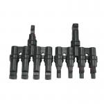 IP67 Rated 30A Solar Branch Connector 4T1 With PPO Cable Wide Temperature Range for sale