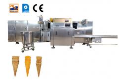 China 137 Plates Ice Cream Cone Making Machine Automatic 13kg / Hour supplier