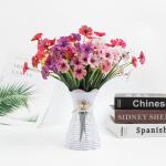 20x30cm Artificial Flower Bouquet Violet Flower Bundle for Wedding Home Decor Photography in Multiple Colors for sale