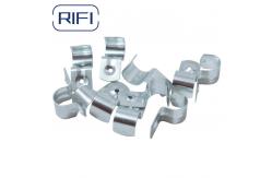 China EMT Conduit Fittings Galvanized Saddle Clamp 2 Hole Strap EMT Conduit Strap supplier