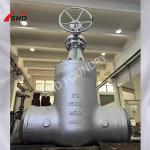 20 Inch 1500lb API 600 Weld Wc9 Gate Valve For High Temperature High Pressure for sale
