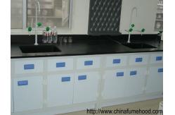 China Ceramic Board Laboratory Workbench Furniture White PP Cabinet / Drawer supplier