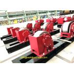 Steel Wheel Pipe Welding Rollers, 60T Tank Turning Roller Support With CE Certification for sale
