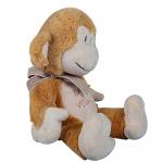 Cute Stuffed Monkey Toy Long Plush Material PP Cotton Filler 12 Inch Height