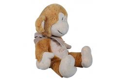 China Cute Stuffed Monkey Toy Long Plush Material PP Cotton Filler 12 Inch Height supplier