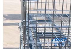 China Wire mesh container used in storing goods in warehouse supplier