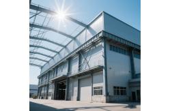 China Prefab Warehouse Building Steel Structure Painted Surface Treatment supplier