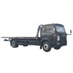 4x2 Hydraulic Flatbed Tow Truck  6T Load, 5mm Anti-Slip Steel Plate, Centralized Control System for sale