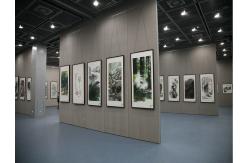 China Melamine Surface Banquet Hall Operable Partition Walls Floor To Ceiling Hanging System supplier