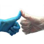 Wear Resistant Disposable Vinyl Exam Gloves White Ambidextrous Type for sale