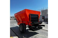 China Trailed Manure Spreader Double Disc Adjustable Spreading Width supplier