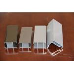 Golden Aluminum Window Extrusion Profiles for sale