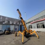 Electric And Diesel Power Spider Crawler Crane Customized 2500kg