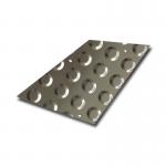 2b Finish Stainless Steel Checker Sheet With Flat Round Projections for sale