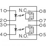 AQW254 Integrated Circuit Chip PhotoMOS RELAYS solid state relay